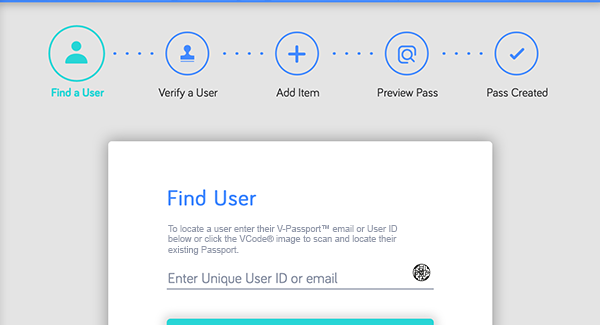Create V-Health Passport™